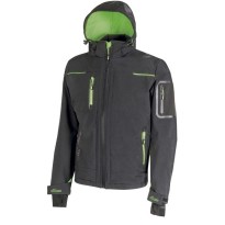 Veste de travail souple en softshell extensible U-Power Space FU187BC