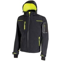 Veste de travail souple en softshell extensible U-Power Space FU187BC