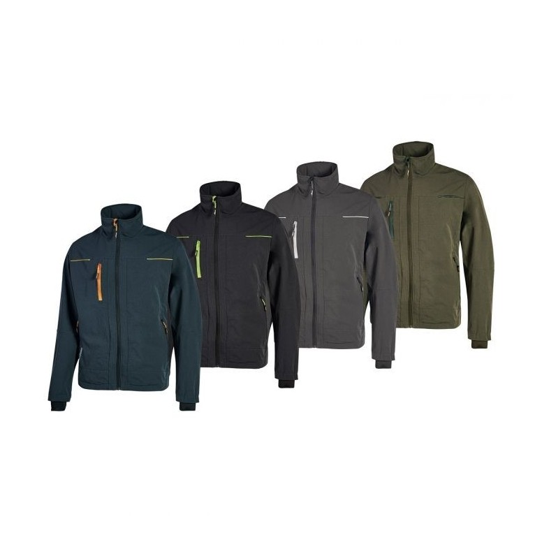 Veste de travail extensible à multiples poches...
