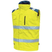 Gilet de travail matelassé à haute visibilité U-Power Prime HL159YF