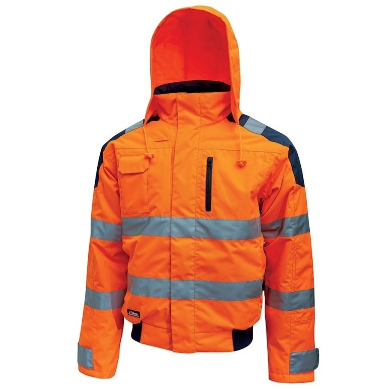 Veste de travail haute visibilité imperméable à...