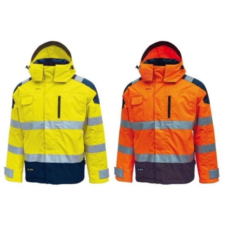 Veste de travail haute visibilité imperméable à...