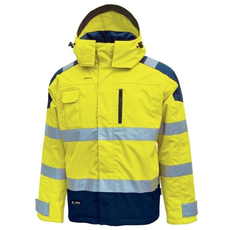 Veste de travail haute visibilité imperméable à...