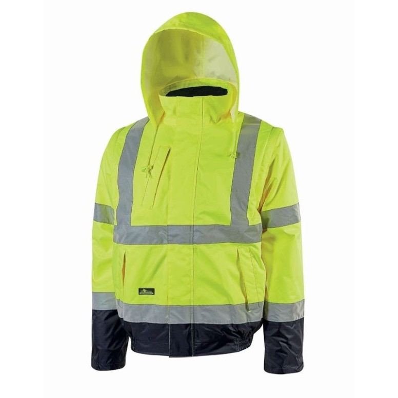 Veste de travail haute visibilité à poches...