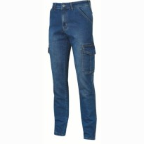 Jean de travail élastique à poches multiples U-Power Romeo EX245