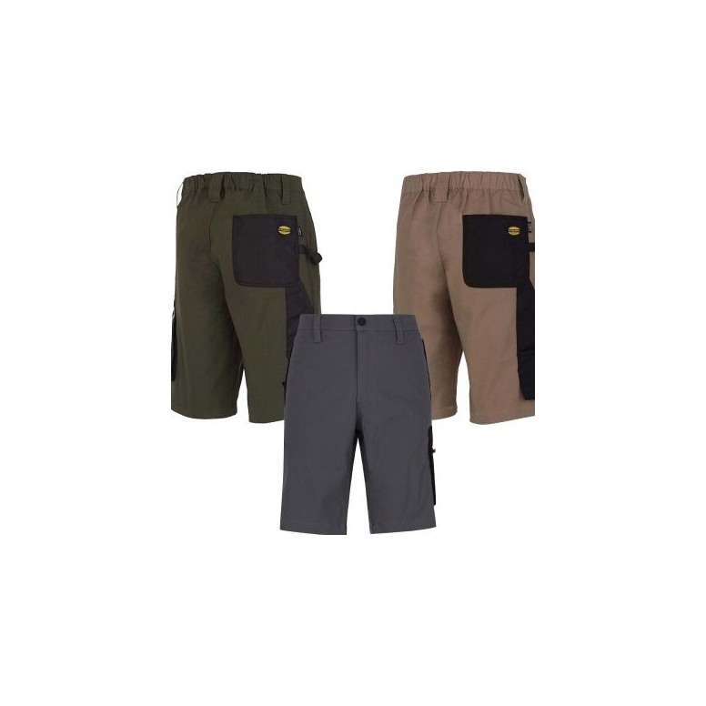 Short de travail Diadora Stretch Multipoche...