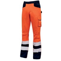 Pantalon de travail haute visibilité à poches multiples U-Power Radiant HL157YF