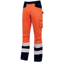 Pantalons de travail haute visibilité à poches multiples U-Power Light HL155YF
