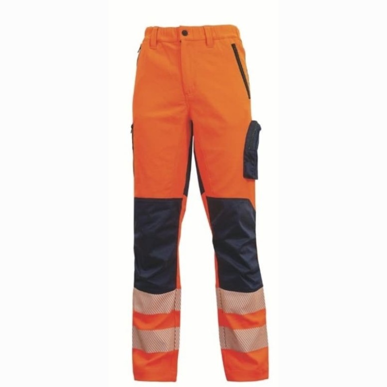 Pantalons de travail extensibles haute...