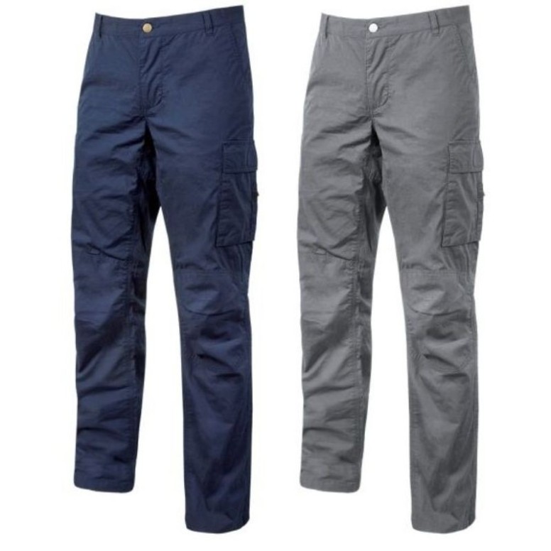 Pantalon de travail stretch à poches multiples...