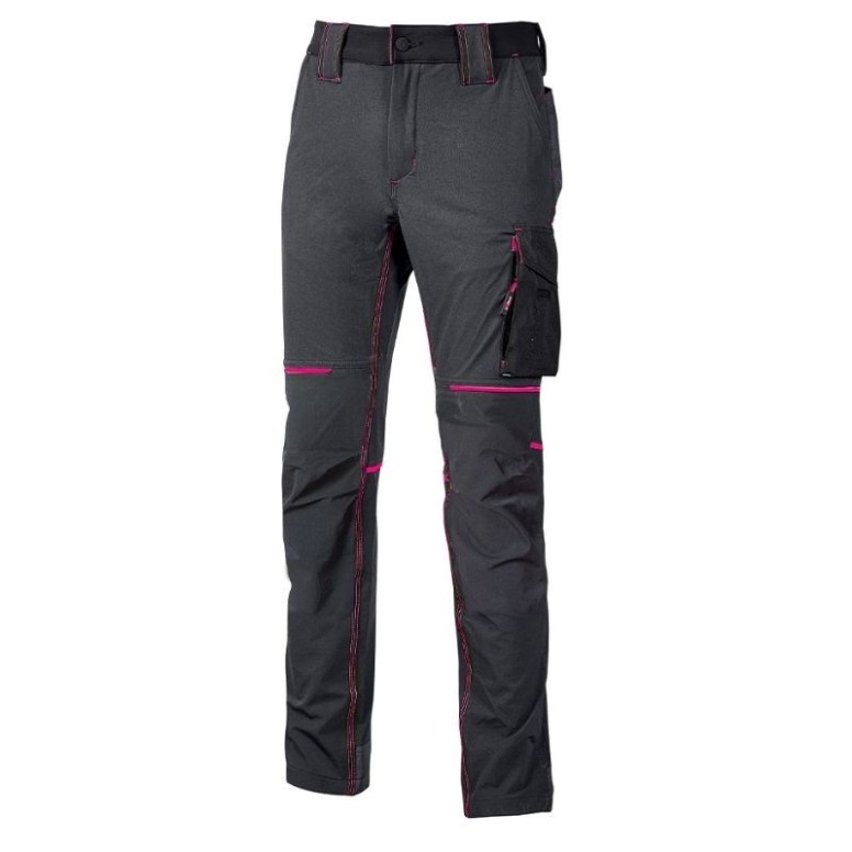 Pantalon de travail stretch à poches multiples...