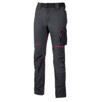 Pantalon de travail stretch à poches multiples U-Power World Femme