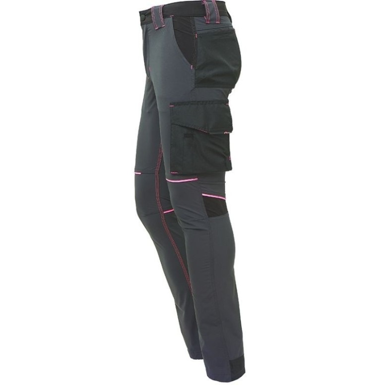 Pantalon de travail stretch à poches multiples...