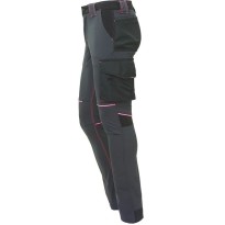 Pantalon de travail stretch à poches multiples U-Power World Femme