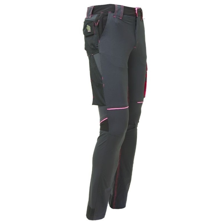 Pantalon de travail stretch à poches multiples...