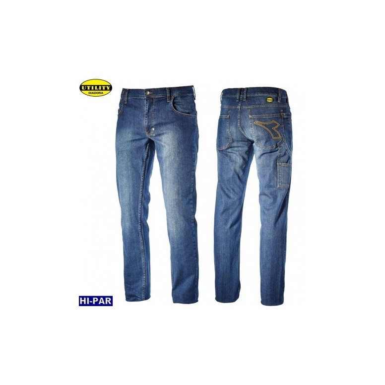 Pantalons de travail en jean Diadora Stone...
