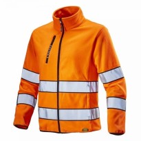 Polaire de travail à fermeture éclair intégrale haute visibilité Sweat Pile HV 702.172119