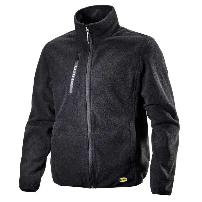 Veste polaire de travail à fermeture éclair...