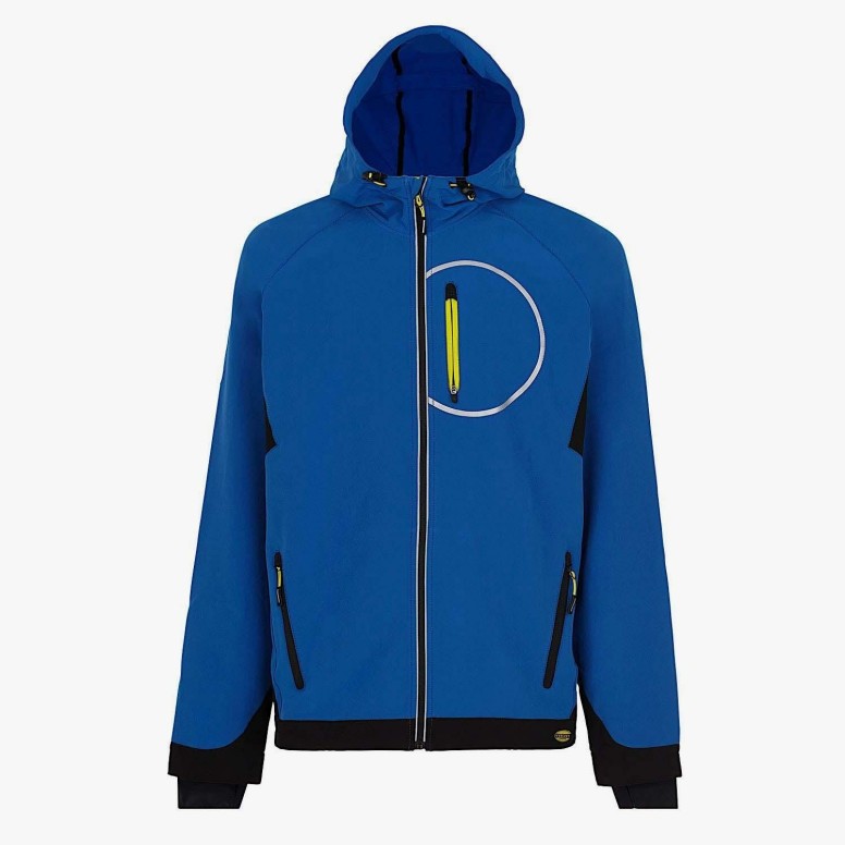 Veste de travail coupe-vent en tissu stretch...