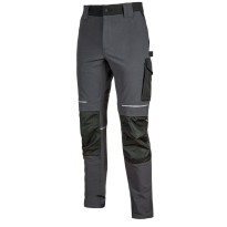 Pantalons de travail extensibles et élastiques à poches multiples U-Power Atom PE145BC