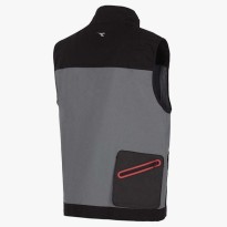 Gilet multi-poches Diadora en coton Canvas Stretch 702.170017