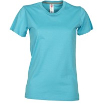 T-shirt Sunrise pour femmes, col rond à manches courtes en coton - Payper SUNRISE LADY