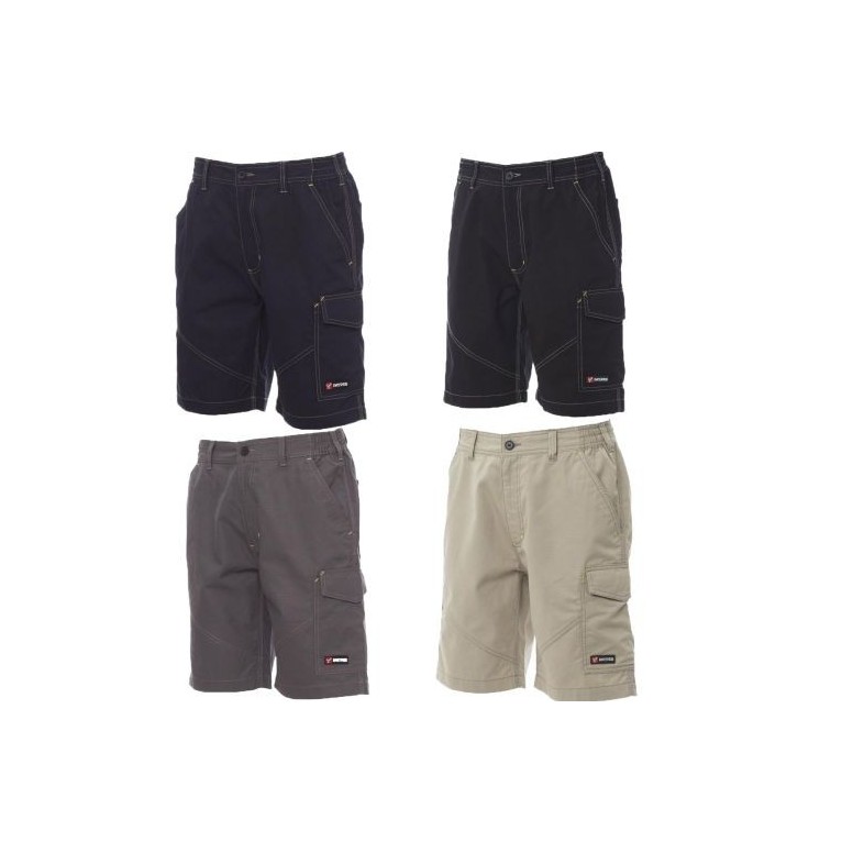 Bermuda à poches multiples avec fermeture à...