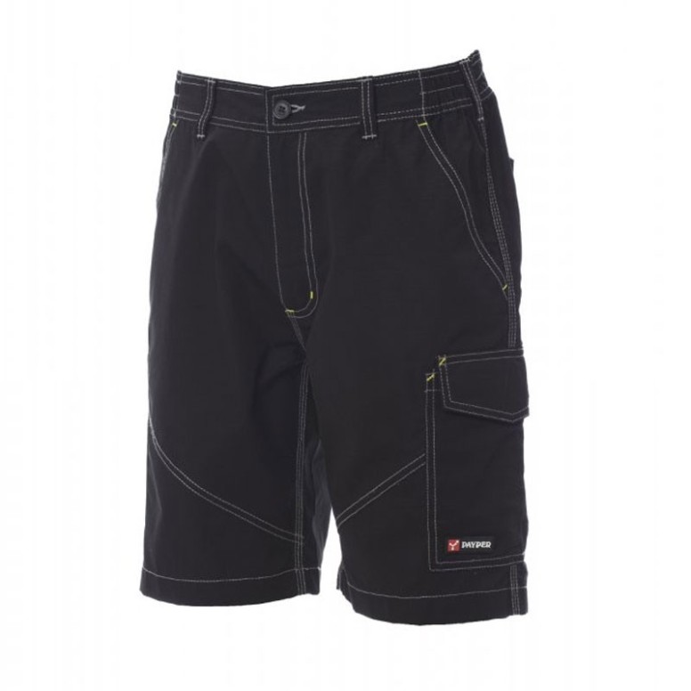 Bermuda à poches multiples avec fermeture à...