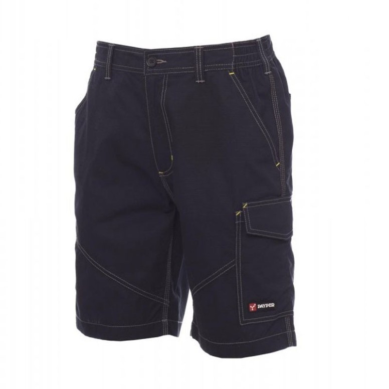 Bermuda à poches multiples avec fermeture à...