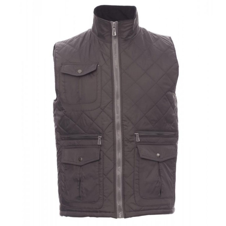 Gilet de travail d'hiver pour homme matelassé...
