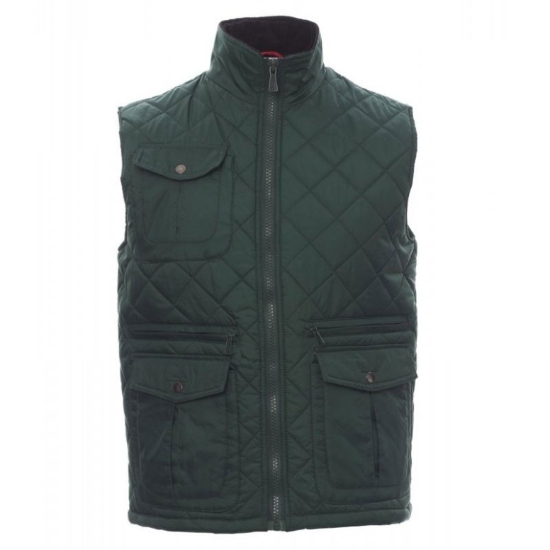 Gilet de travail d'hiver pour homme matelassé...