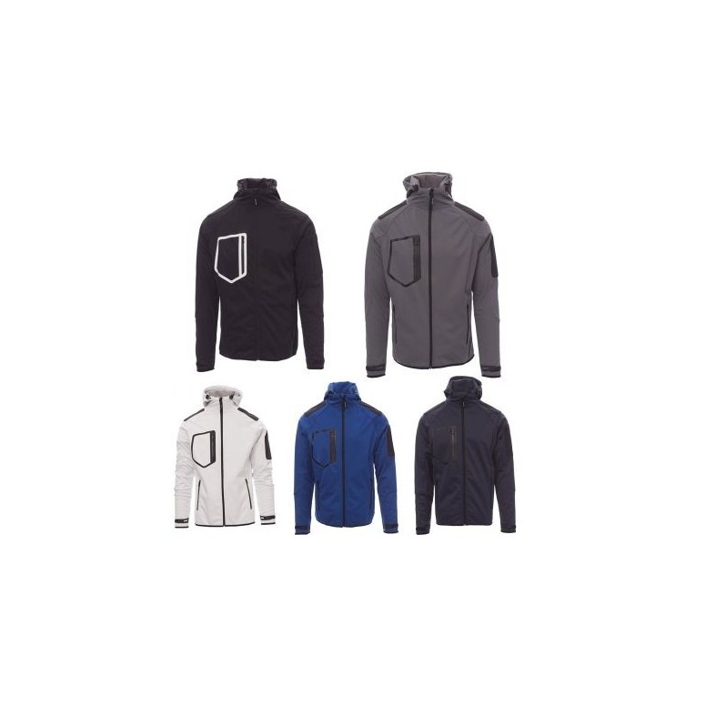 Veste Softshell Ergonomique avec Manches Raglan...