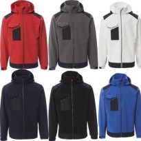 Veste ergonomique à poches multiples en Softshell...