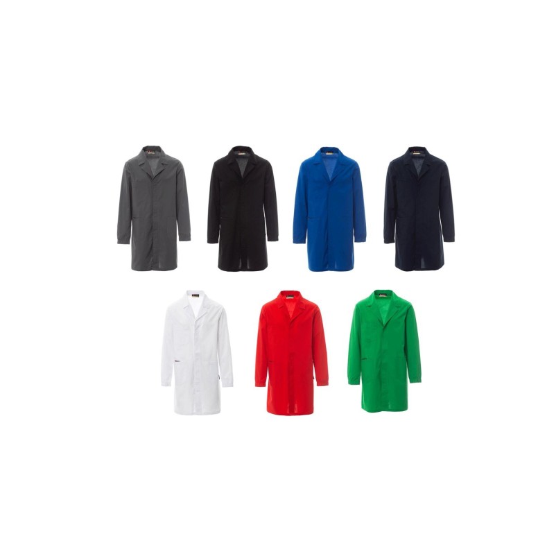 Blouse à manches longues de travail à poches...