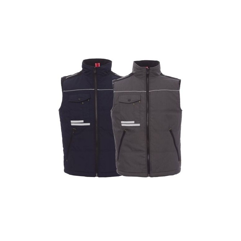 Gilet de travail multi-poches avec curseur en...