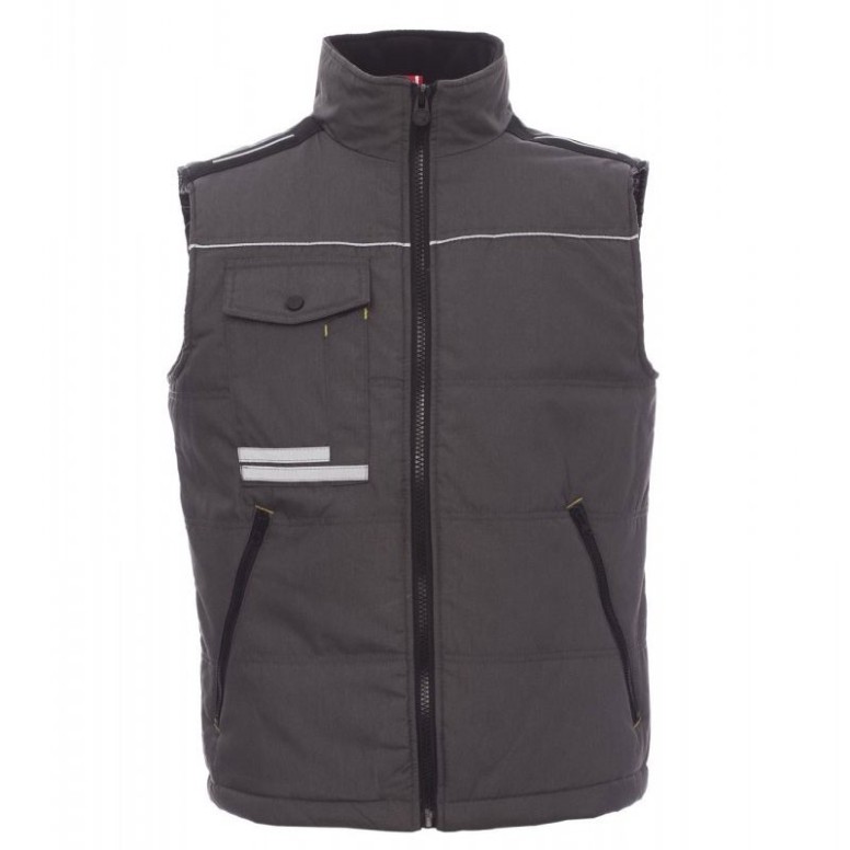 Gilet de travail multi-poches avec curseur en...