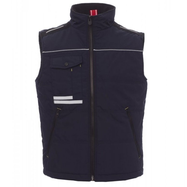 Gilet de travail multi-poches avec curseur en...