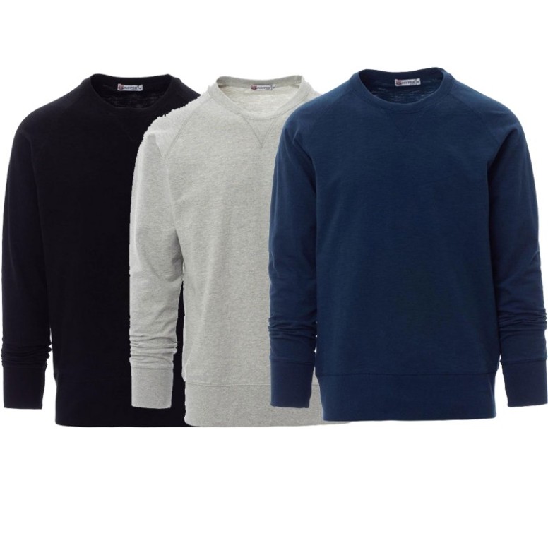 Sweat de travail à manches raglan et élastique...