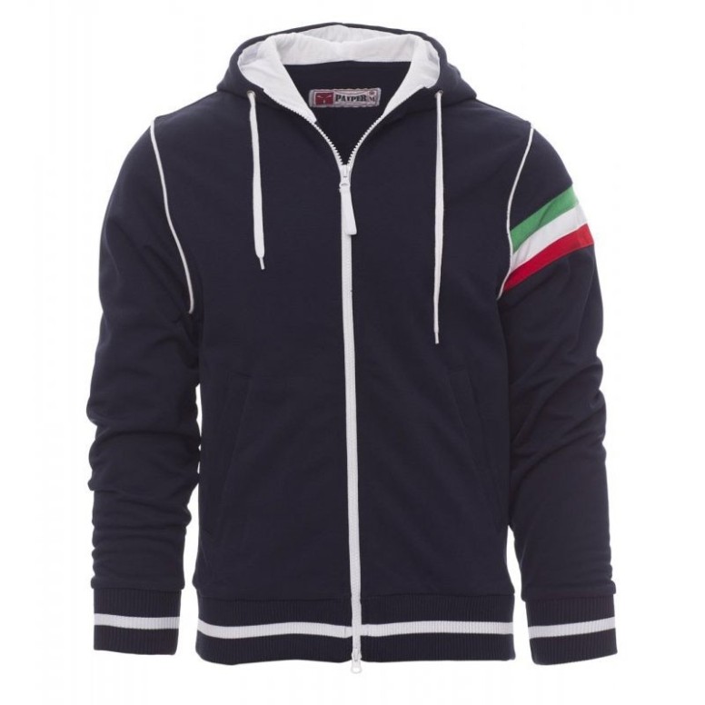 Sweat à fermeture éclair complète avec coutures...