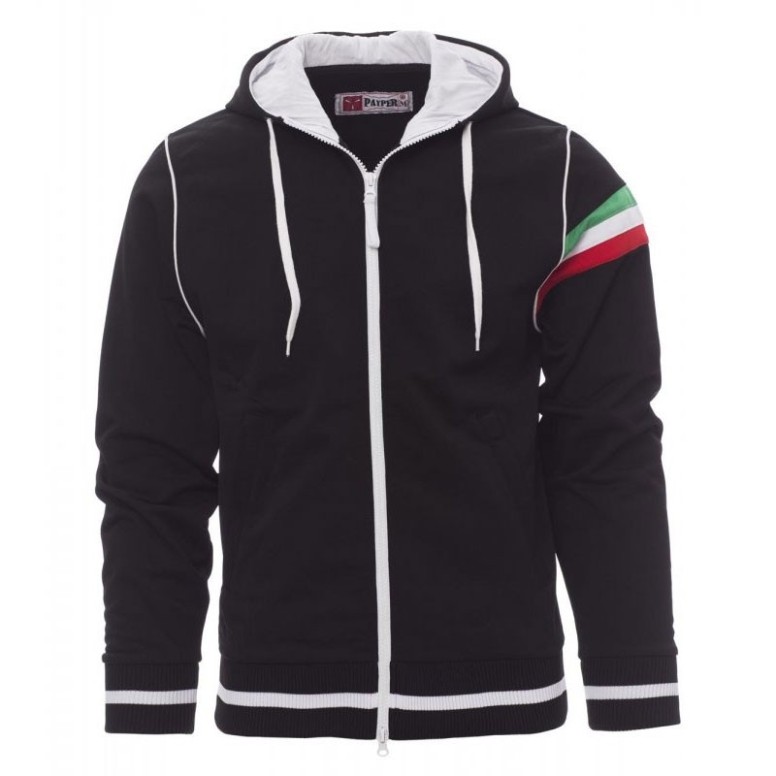 Sweat à fermeture éclair complète avec coutures...