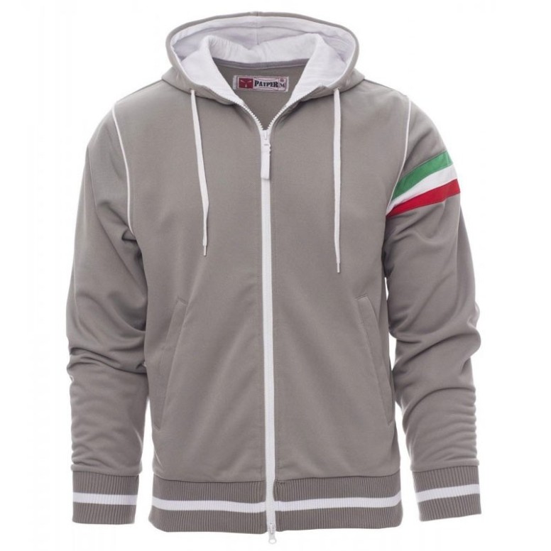 Sweat à fermeture éclair complète avec coutures...