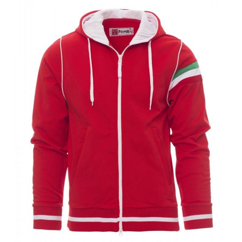 Sweat à fermeture éclair complète avec coutures...