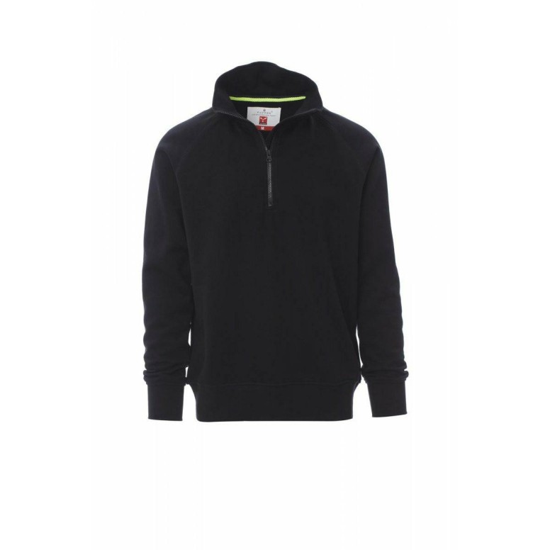 Sweat-shirt pour homme à demi-zip en molleton...