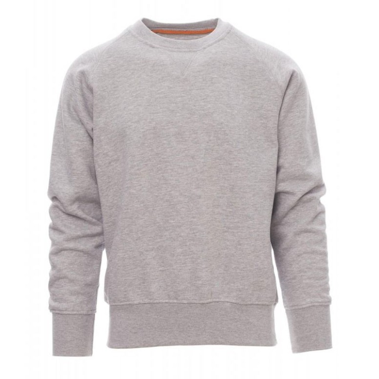 Sweat-shirt à col rond et manches raglan...