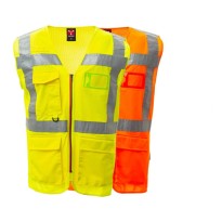 Gilet de travail Haute Visibilité Multipoche Payper Extra...
