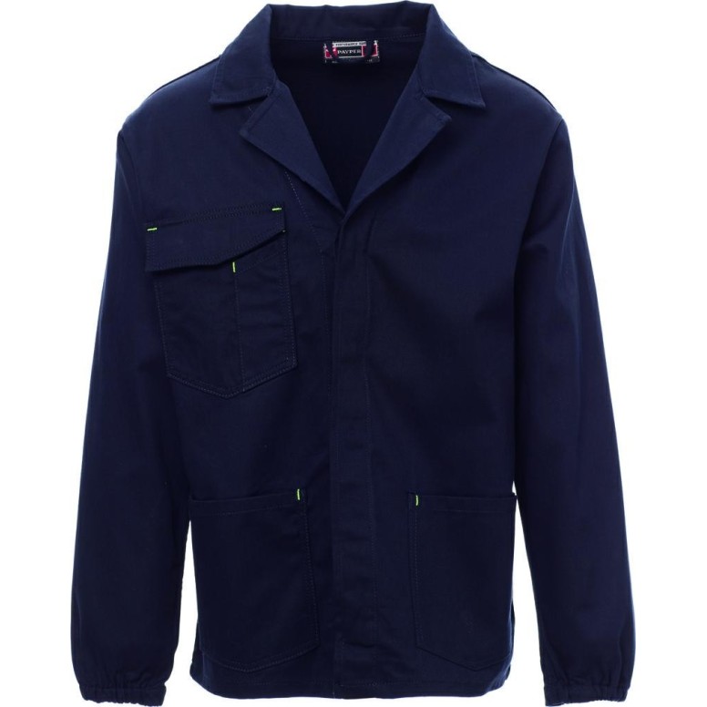Veste de travail 100 % coton à poches multiples...