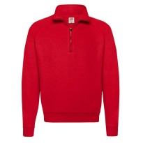 Sweat de travail Fruit of The Loom avec col zippé et cordon classique FR621140