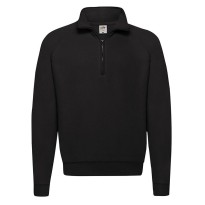 Sweat de travail Fruit of The Loom avec col zippé et cordon classique FR621140