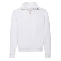 Sweat de travail Fruit of The Loom avec col zippé et cordon classique FR621140