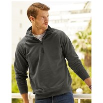 Sweat de travail Fruit of The Loom avec col zippé et cordon classique FR621140